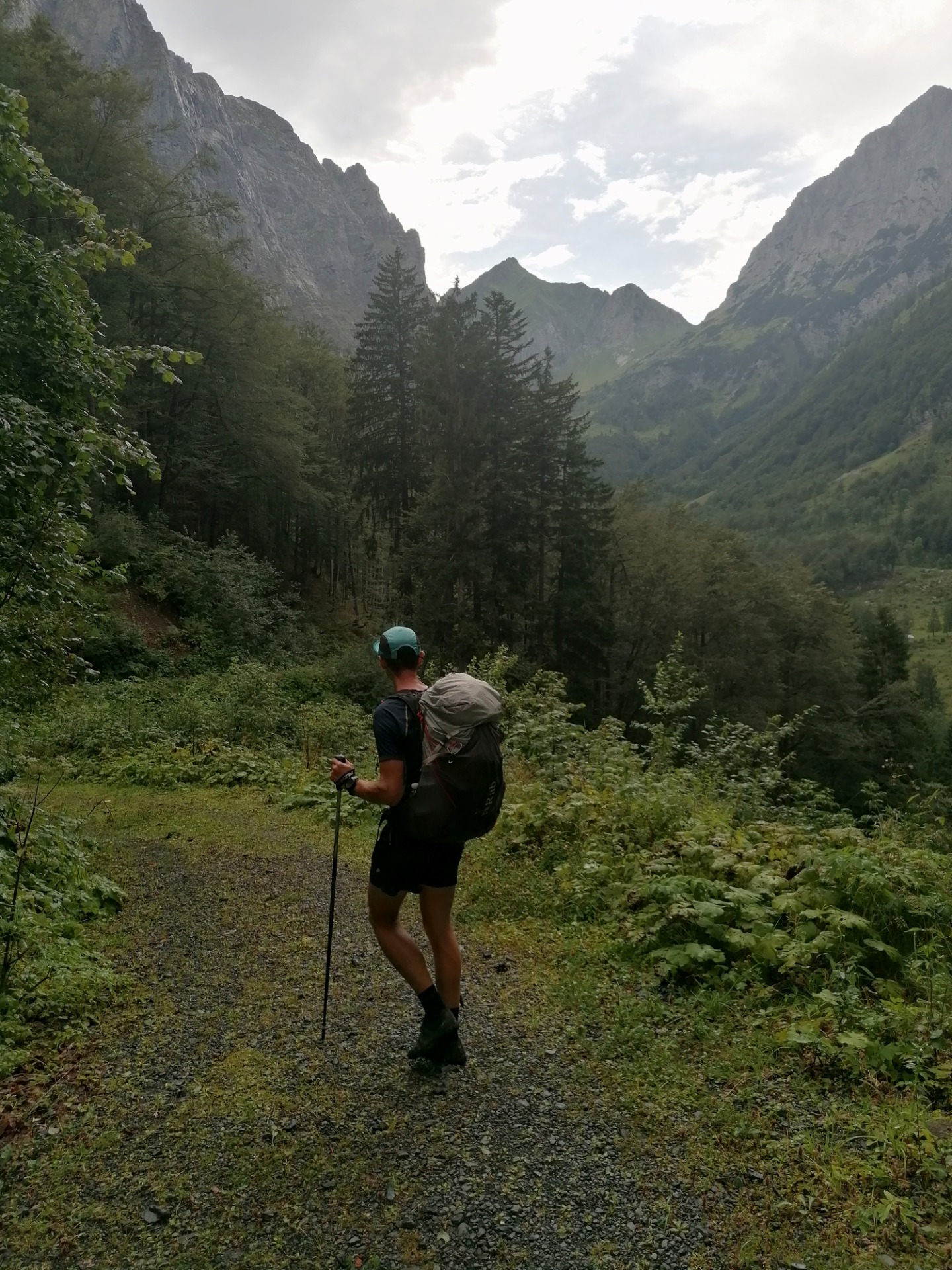 Cesta k Almgasthof Valentinalm